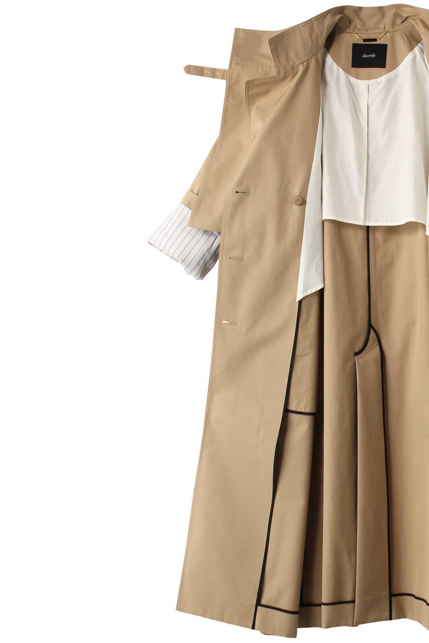 【アルアバイル/allureville】のオーバーラップスタンドコート 人気、トレンドファッション・服の通販 founy(ファニー) 　ファッション　Fashion　レディースファッション　Fashion for Women　アウター　Coat / Outerwear Collection　コート・ロングコート・ピーコート　Long Coats, Peacoats & More　おすすめ　Recommended / Our Picks　スタンド　Stand Collar, Upright Stand　トレンチ　Trench, Trench Coat　トレンド　Trend, Trending Now　ドレス　Dress, One-Piece　マニッシュ　Mannish, Boyish　ロング　Long, Long-Length　other-7|ID: prp329100003872820 ipo3291000000032946851