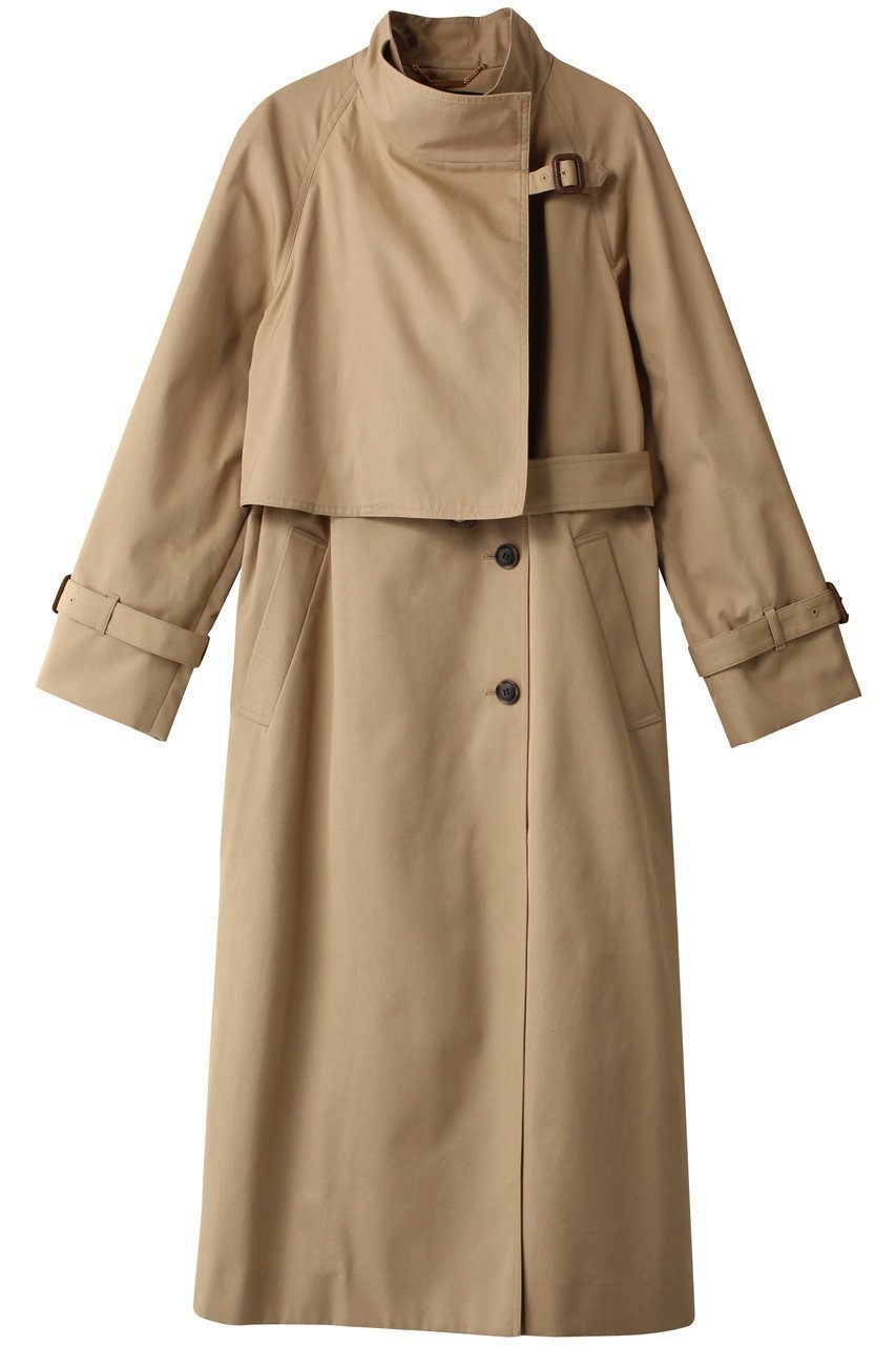 【アルアバイル/allureville】のオーバーラップスタンドコート 人気、トレンドファッション・服の通販 founy(ファニー) 　ファッション　Fashion　レディースファッション　Fashion for Women　アウター　Coat / Outerwear Collection　コート・ロングコート・ピーコート　Long Coats, Peacoats & More　おすすめ　Recommended / Our Picks　スタンド　Stand Collar, Upright Stand　トレンチ　Trench, Trench Coat　トレンド　Trend, Trending Now　ドレス　Dress, One-Piece　マニッシュ　Mannish, Boyish　ロング　Long, Long-Length　 other-1|ID: prp329100003872820 ipo3291000000036758098