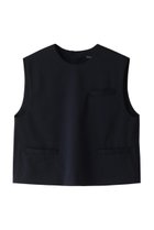 【ミズイロ インド/mizuiro ind】のcrew neck vest with pockets ベスト navy|ID:prp329100003872824
