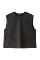 【ミズイロ インド/mizuiro ind】のcrew neck vest with pockets ベスト gray|ID:prp329100003872824