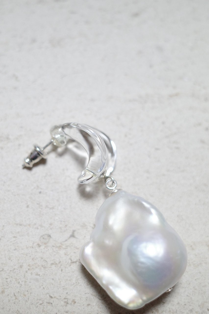 【レム/Lemme】のBaroque Pearl ピアス 人気、トレンドファッション・服の通販 founy(ファニー) 　ファッション　Fashion　レディースファッション　Fashion for Women　ジュエリー　Jewelry　ファッションリング　Fashion Rings　イヤリング・フープ・ドロップタイプ　Hoop, Drop & Clip Earrings　イヤリング　Earrings　ガラス　Glass, Glassware　バロック　Baroque, Baroque Design　パール　Pearl, Pearl Accent　エレガント 上品　Elegant　other-4|ID: prp329100003872846 ipo3291000000035788415