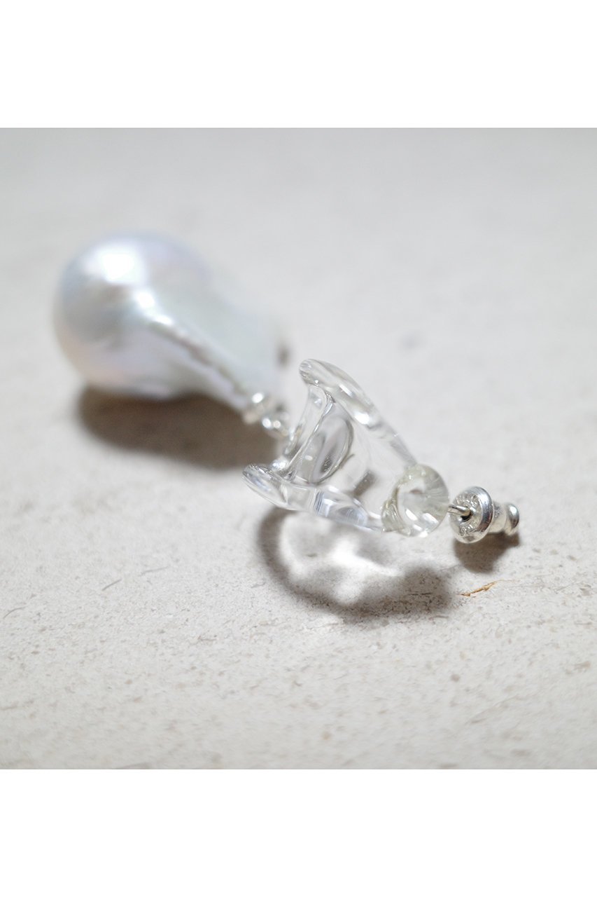 【レム/Lemme】のBaroque Pearl ピアス 人気、トレンドファッション・服の通販 founy(ファニー) 　ファッション　Fashion　レディースファッション　Fashion for Women　ジュエリー　Jewelry　ファッションリング　Fashion Rings　イヤリング・フープ・ドロップタイプ　Hoop, Drop & Clip Earrings　イヤリング　Earrings　ガラス　Glass, Glassware　バロック　Baroque, Baroque Design　パール　Pearl, Pearl Accent　エレガント 上品　Elegant　other-5|ID: prp329100003872846 ipo3291000000035788416