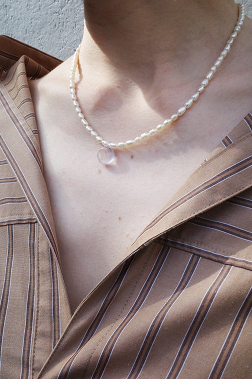【レム/Lemme】の【ELLE SHOP限定】Pearl Roni ネックレス 人気、トレンドファッション・服の通販 founy(ファニー) 　ファッション　Fashion　レディースファッション　Fashion for Women　ジュエリー　Jewelry　ネックレス　Necklaces & Pendants　ガラス　Glass, Glassware　テクスチャー　Texture, Textured Fabric　ネックレス　Necklace, Pendant Necklace　パール　Pearl, Pearl Accent　モチーフ　Motif, Design Theme　エレガント 上品　Elegant　other-2|ID: prp329100003872848 ipo3291000000031379957
