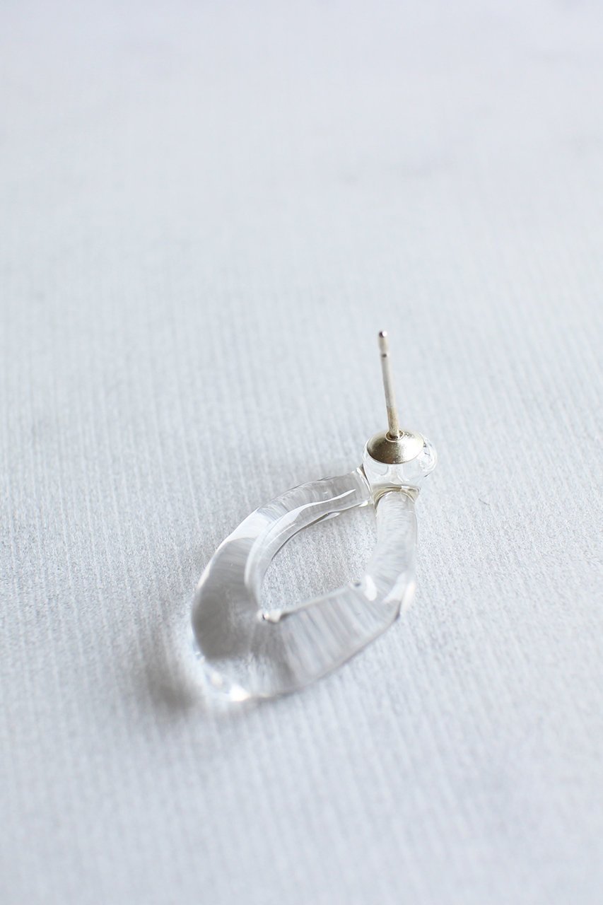 【レム/Lemme】のMini Bend ピアス 人気、トレンドファッション・服の通販 founy(ファニー) 　ファッション　Fashion　レディースファッション　Fashion for Women　ジュエリー　Jewelry　ファッションリング　Fashion Rings　イヤリング・フープ・ドロップタイプ　Hoop, Drop & Clip Earrings　イヤリング　Earrings　ガラス　Glass, Glassware　エレガント 上品　Elegant　other-4|ID: prp329100003872868 ipo3291000000035338489