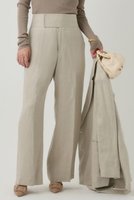 【カオス/Chaos】のリネンヘリンボンストレートパンツ 人気、トレンドファッション・服の通販 founy(ファニー) ファッション Fashion レディースファッション Fashion for Women パンツ Pants & Trousers ストレート Straight, Straight Cut フランス France, French ボトム Bottoms, Lower Wear ワイド Wide, Wide Fit |ID:prp329100003874056