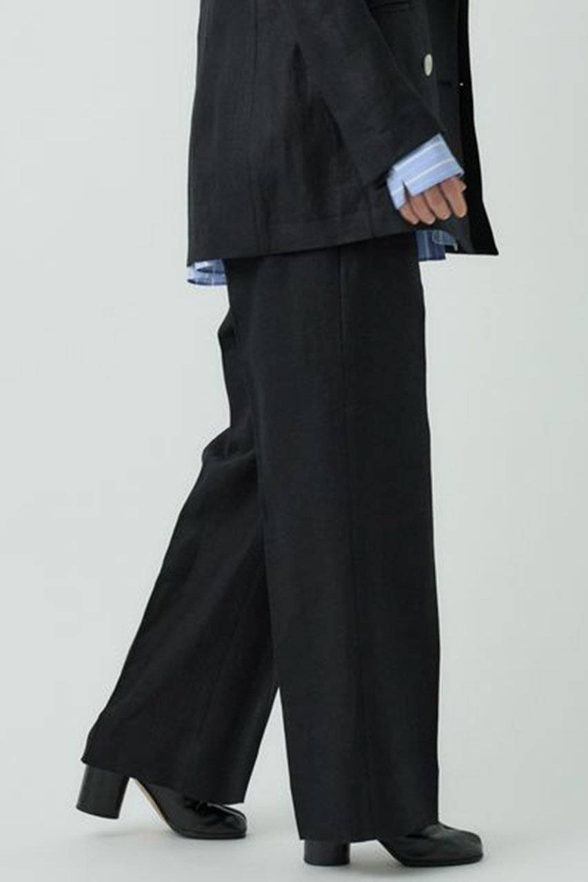 【カオス/Chaos】のリネンヘリンボンストレートパンツ 人気、トレンドファッション・服の通販 founy(ファニー) 　ファッション　Fashion　レディースファッション　Fashion for Women　パンツ　Pants & Trousers　ストレート　Straight, Straight Cut　フランス　France, French　ボトム　Bottoms, Lower Wear　ワイド　Wide, Wide Fit　other-6|ID: prp329100003874056 ipo3291000000032903383