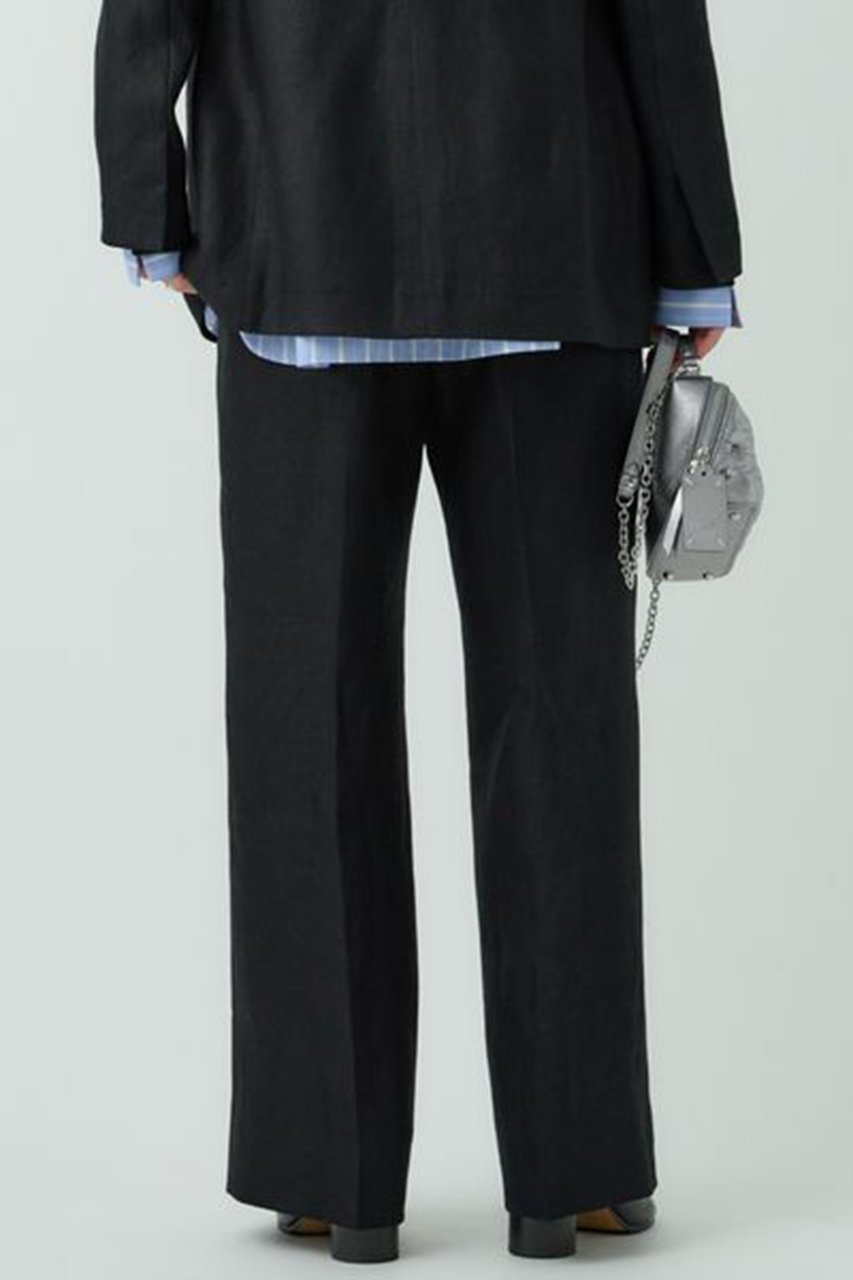 【カオス/Chaos】のリネンヘリンボンストレートパンツ 人気、トレンドファッション・服の通販 founy(ファニー) 　ファッション　Fashion　レディースファッション　Fashion for Women　パンツ　Pants & Trousers　ストレート　Straight, Straight Cut　フランス　France, French　ボトム　Bottoms, Lower Wear　ワイド　Wide, Wide Fit　other-7|ID: prp329100003874056 ipo3291000000032903386
