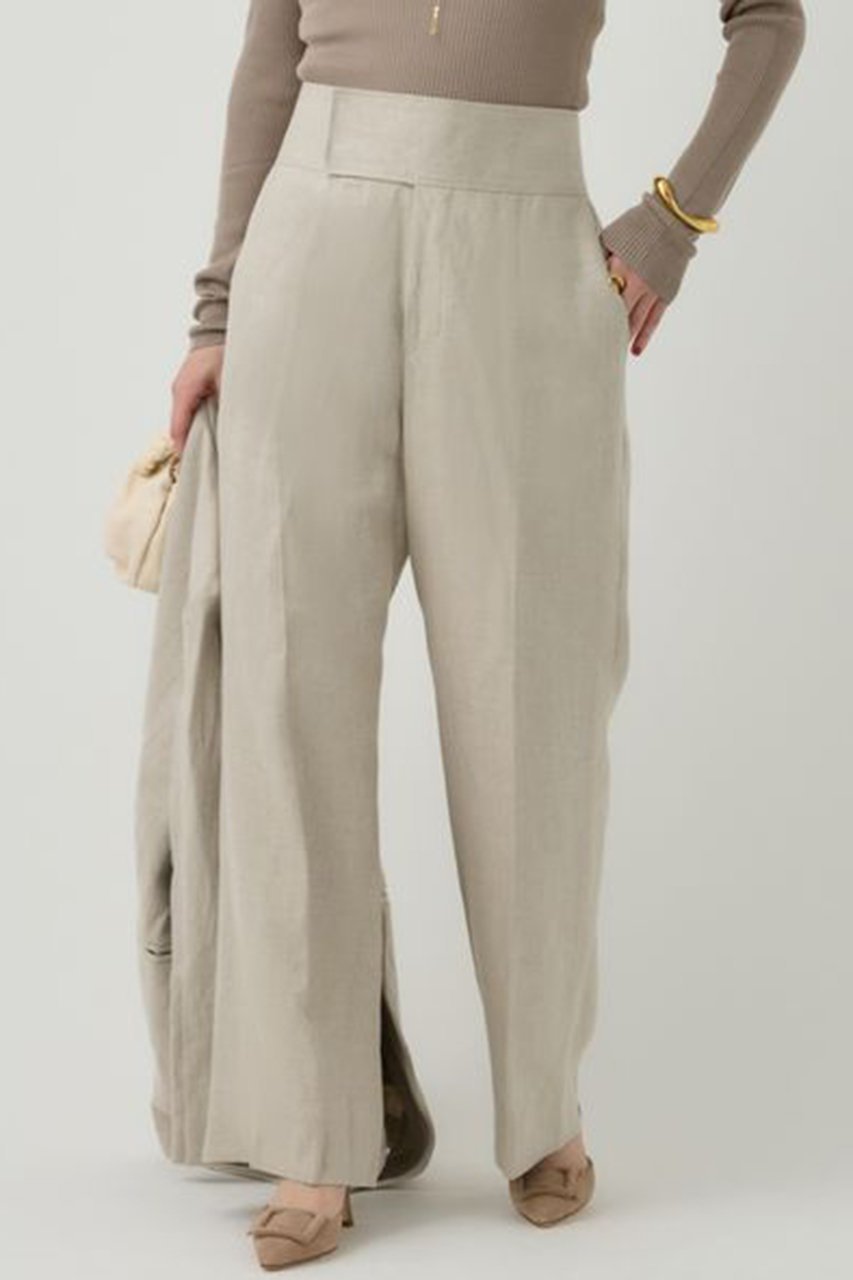 【カオス/Chaos】のリネンヘリンボンストレートパンツ 人気、トレンドファッション・服の通販 founy(ファニー) 　ファッション　Fashion　レディースファッション　Fashion for Women　パンツ　Pants & Trousers　2026年　2026　ストレート　Straight, Straight Cut　フランス　France, French　ボトム　Bottoms, Lower Wear　ワイド　Wide, Wide Fit　再入荷　Restock / Back in Stock　夏　Summer　春　Spring　S/S・春夏　SS, Spring/Summer, Warm Season　other-6|ID: prp329100003874056 ipo3291000000033664051