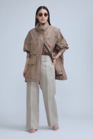 【カオス/Chaos】のリネンヘリンボンストレートパンツ 人気、トレンドファッション・服の通販 founy(ファニー) ファッション Fashion レディースファッション Fashion for Women パンツ Pants & Trousers 2026年 2026 ストレート Straight, Straight Cut フランス France, French ボトム Bottoms, Lower Wear ワイド Wide, Wide Fit 夏 Summer 春 Spring S/S・春夏 SS, Spring/Summer, Warm Season |ID:prp329100003874056