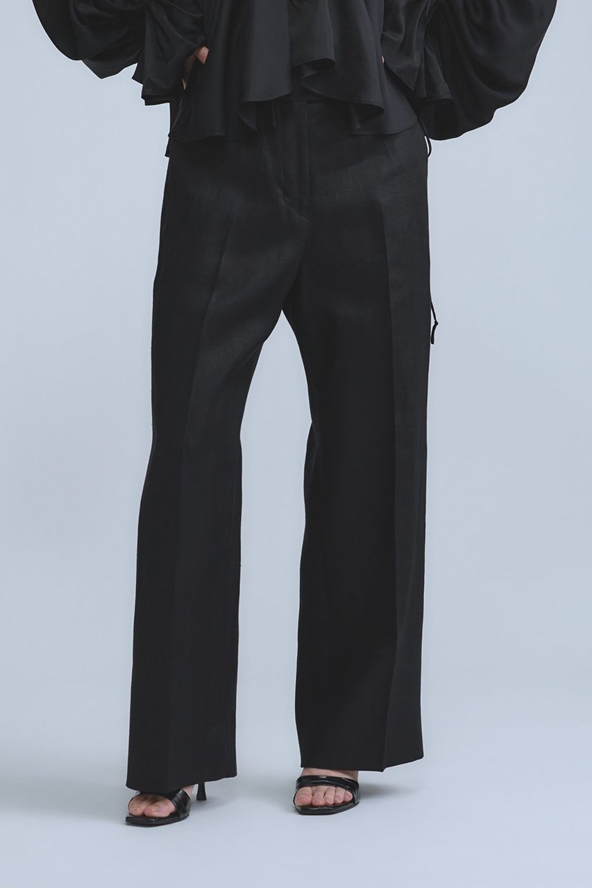 【カオス/Chaos】のリネンヘリンボンストレートパンツ 人気、トレンドファッション・服の通販 founy(ファニー) 　ファッション　Fashion　レディースファッション　Fashion for Women　パンツ　Pants & Trousers　ストレート　Straight, Straight Cut　フランス　France, French　ボトム　Bottoms, Lower Wear　ワイド　Wide, Wide Fit　other-5|ID: prp329100003874056 ipo3291000000036639879