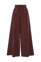 【デイジーリン/DAISY LIN】のSailor Pants 人気、トレンドファッション・服の通販 founy(ファニー) ファッション Fashion レディースファッション Fashion for Women パンツ Pants & Trousers エレガント 上品 Elegant シンプル Simple, Minimal ドレープ Drape, Draping Fabric マニッシュ Mannish, Boyish ワイド Wide, Wide Fit thumbnail バーガンディー|ID: prp329100003874062 ipo3291000000032819639