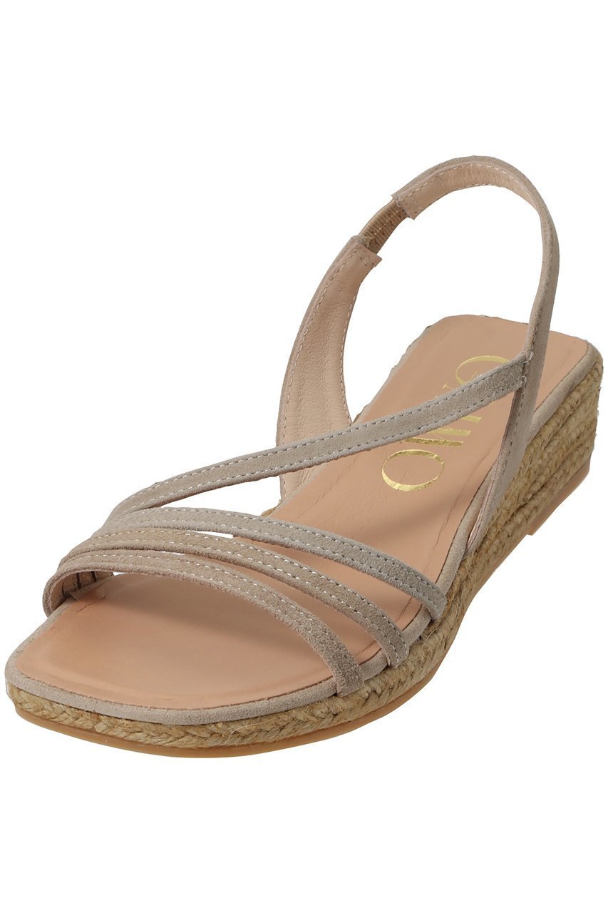 【エスメラルダ/Esmeralda】の【GAIMO】ラインベルトジュートサンダル インテリア・キッズ・メンズ・レディースファッション・服の通販 founy(ファニー) 　ファッション　Fashion　レディースファッション　Fashion for Women　ベルト&ウエストマーク　Belts & Waist Accessories　アシンメトリー　Asymmetrical Style　サンダル　Sandals, Summer Shoes　ラップ　Wrap, Wrap Design　夏　Summer　グレー|ID: prp329100003874067 ipo3291000000035059627