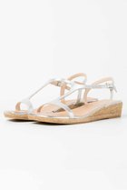 【エスメラルダ/Esmeralda】の【GAIMO】スクエアトゥストラップサンダル シルバー|ID: prp329100003874070 ipo3291000000035058557