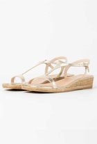 【エスメラルダ/Esmeralda】の【GAIMO】スクエアトゥストラップサンダル ゴールド|ID: prp329100003874070 ipo3291000000035058558