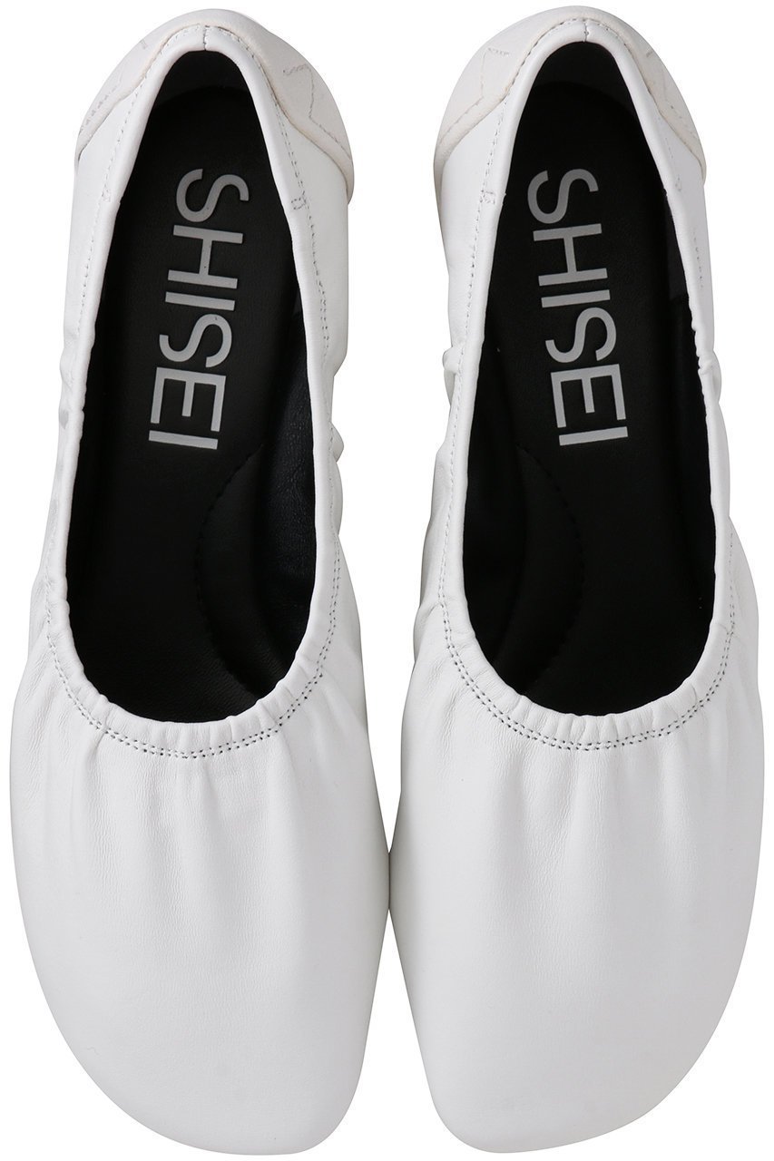 【シセイ/SHISEI】のGATHER BALLET(レイン対応) インテリア・キッズ・メンズ・レディースファッション・服の通販 founy(ファニー) 　ファッション　Fashion　レディースファッション　Fashion for Women　シューズ　Shoes, Footwear　シンプル　Simple, Minimal　バレエ　Ballet, Ballet Style　フラット　Flat, Flat Shoes　レイン　Rain, Rainproof　ビジネス 仕事 通勤　Business / Work / Commuting　ホワイト|ID: prp329100003874081 ipo3291000000032860582