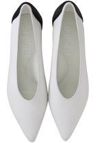 【シセイ/SHISEI】のMM POINTED U PUMPS(レイン対応) 人気、トレンドファッション・服の通販 founy(ファニー) ファッション Fashion レディースファッション Fashion for Women オケージョン Occasion Wear シューズ Shoes, Footwear シンプル Simple, Minimal フラット Flat, Flat Shoes レイン Rain, Rainproof 定番 Standard, Basic Item thumbnail ホワイト×ブラック|ID: prp329100003874082 ipo3291000000036652123