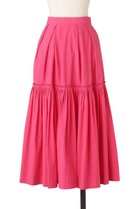 【オブリオ/AUBRIOT】のドライリネンタイプライター タック ミディスカート ピンク|ID: prp329100003874098 ipo3291000000036208683