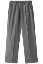 【ミズイロ インド/mizuiro ind】のcenter press wide slacks パンツ gray|ID:prp329100003874154