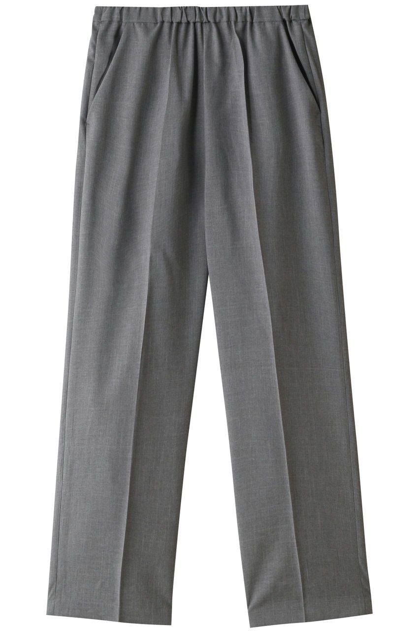 【ミズイロ インド/mizuiro ind】のcenter press wide slacks パンツ インテリア・キッズ・メンズ・レディースファッション・服の通販 founy(ファニー) 　ファッション　Fashion　レディースファッション　Fashion for Women　パンツ　Pants & Trousers　センター　Center, Center Line　エレガント 上品　Elegant　gray|ID: prp329100003874154 ipo3291000000032820846