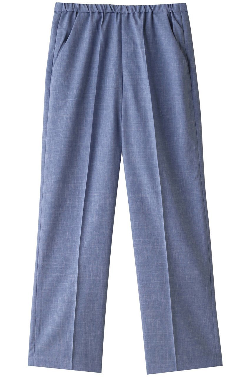 【ミズイロ インド/mizuiro ind】のcenter press wide slacks パンツ インテリア・キッズ・メンズ・レディースファッション・服の通販 founy(ファニー) 　ファッション　Fashion　レディースファッション　Fashion for Women　パンツ　Pants & Trousers　センター　Center, Center Line　エレガント 上品　Elegant　blue|ID: prp329100003874154 ipo3291000000034980759