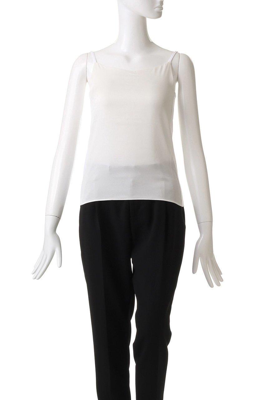 【アナイ/ANAYI】のベアテンサテンコンビキャミソール 人気、トレンドファッション・服の通販 founy(ファニー) 　ファッション　Fashion　レディースファッション　Fashion for Women　トップス・カットソー　Cut & Sew Tops　キャミソール&ノースリーブ　Camisoles & Sleeveless Tops　シャツ・ブラウス・オフィスカジュアル　Elegant Blouses & Button-Ups　ロングTシャツ・Tシャツ　Longline T-Shirts & Tees　カットソー・ベーシックTシャツ　Cut-and-Sewn Tops / Stretch Tees & Basics　インナー　Innerwear　キャミソール　Camisole, Spaghetti Strap Top　サテン　Satin, Glossy Fabric　シンプル　Simple, Minimal　ストレッチ　Stretch, Stretchy Fabric　タンク　Tank Top, Sleeveless Top　フロント　Front, Front Design　other-2|ID: prp329100003874171 ipo3291000000035935783