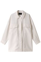 【ミズイロ インド/mizuiro ind】のwork wide shirt JK ジャケット off white|ID:prp329100003874185