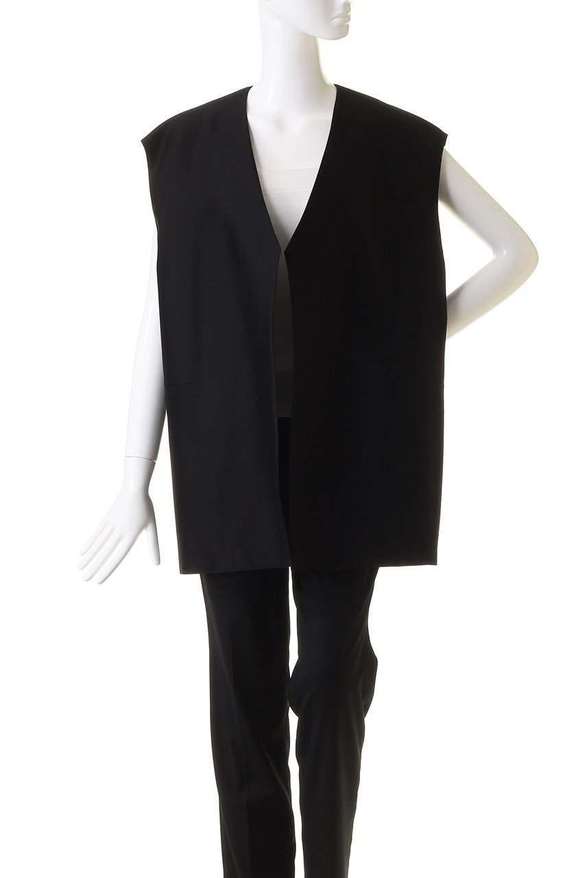 【ジェイドット/j.】のシルクウールタフタボクシージレ 人気、トレンドファッション・服の通販 founy(ファニー) 　ファッション　Fashion　レディースファッション　WOMEN　アウター　Coat Outerwear　ジャケット　Jackets　おすすめ　Recommend　シルク　Silk　ジャケット　Jacket　セットアップ　Set Up　パーティ　Party　ベスト　Vest　エレガント 上品　Elegant　other-2|ID: prp329100003874188 ipo3291000000031379730