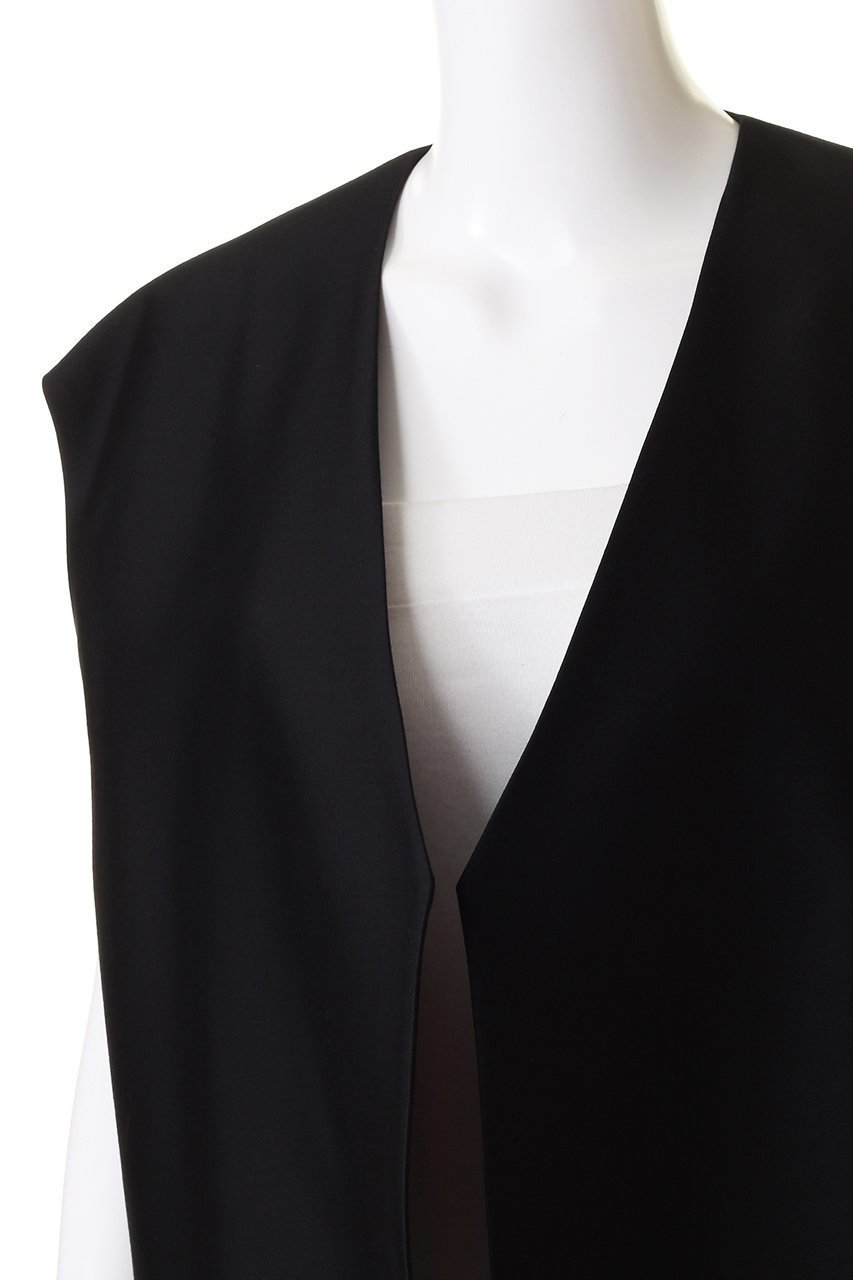 【ジェイドット/j.】のシルクウールタフタボクシージレ 人気、トレンドファッション・服の通販 founy(ファニー) 　ファッション　Fashion　レディースファッション　WOMEN　アウター　Coat Outerwear　ジャケット　Jackets　おすすめ　Recommend　シルク　Silk　ジャケット　Jacket　セットアップ　Set Up　パーティ　Party　ベスト　Vest　エレガント 上品　Elegant　other-5|ID: prp329100003874188 ipo3291000000031379736