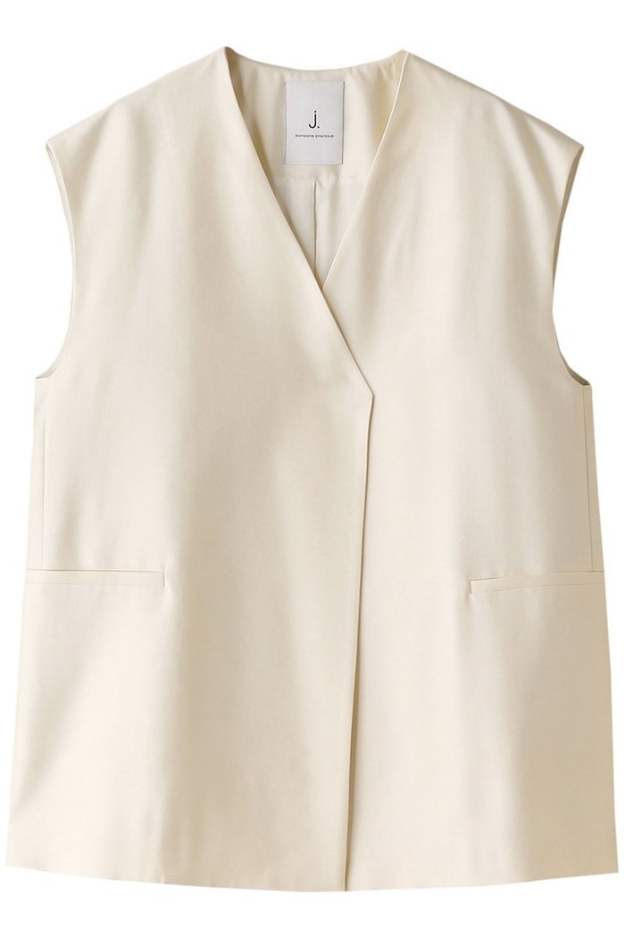 【ジェイドット/j.】のシルクウールタフタボクシージレ インテリア・キッズ・メンズ・レディースファッション・服の通販 founy(ファニー) https://founy.com/ ファッション Fashion レディースファッション Fashion for Women アウター Coat / Outerwear Collection レディースジャケット・軽アウター Jackets おすすめ Recommended / Our Picks シルク Silk, 100% Silk ジャケット Jacket, Outerwear セットアップ Set-Up, Coordinated Outfit パーティ Party, Party Style ベスト Vest, Waistcoat エレガント 上品 Elegant |ID: prp329100003874188 ipo3291000000036759179