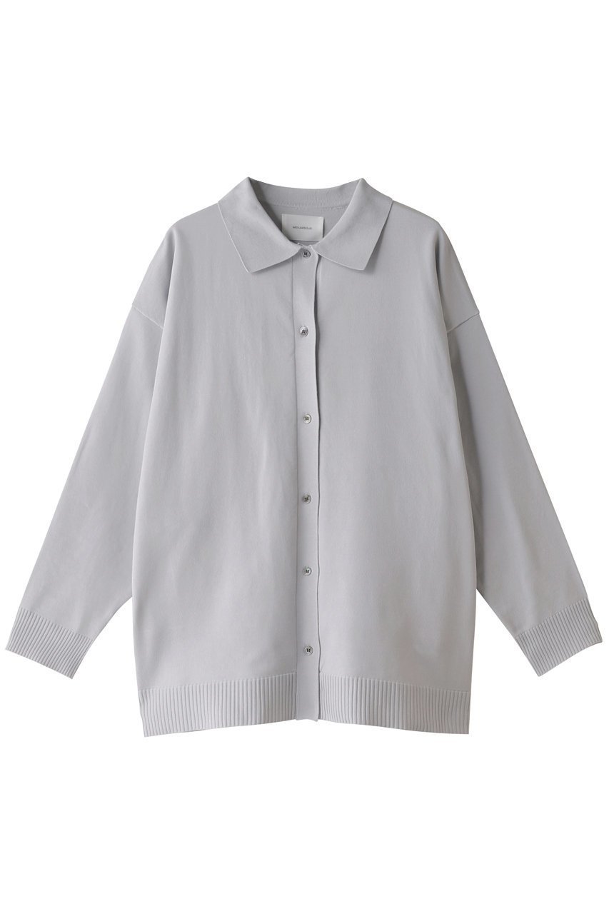 【ミディウミソリッド/MIDIUMISOLID】のcardigan with collar カーディガン インテリア・キッズ・メンズ・レディースファッション・服の通販 founy(ファニー) 　ファッション　Fashion　レディースファッション　WOMEN　トップス・カットソー　Tops/Tshirt　カーディガン　Cardigans　シャツ/ブラウス　Shirts/Blouses　カーディガン　Cardigan　シンプル　Simple　スリーブ　Sleeve　ロング　Long　春　Spring　l.gray|ID: prp329100003874194 ipo3291000000028482967