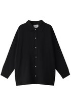 【ミディウミソリッド/MIDIUMISOLID】のcardigan with collar カーディガン black|ID: prp329100003874194 ipo3291000000028482968