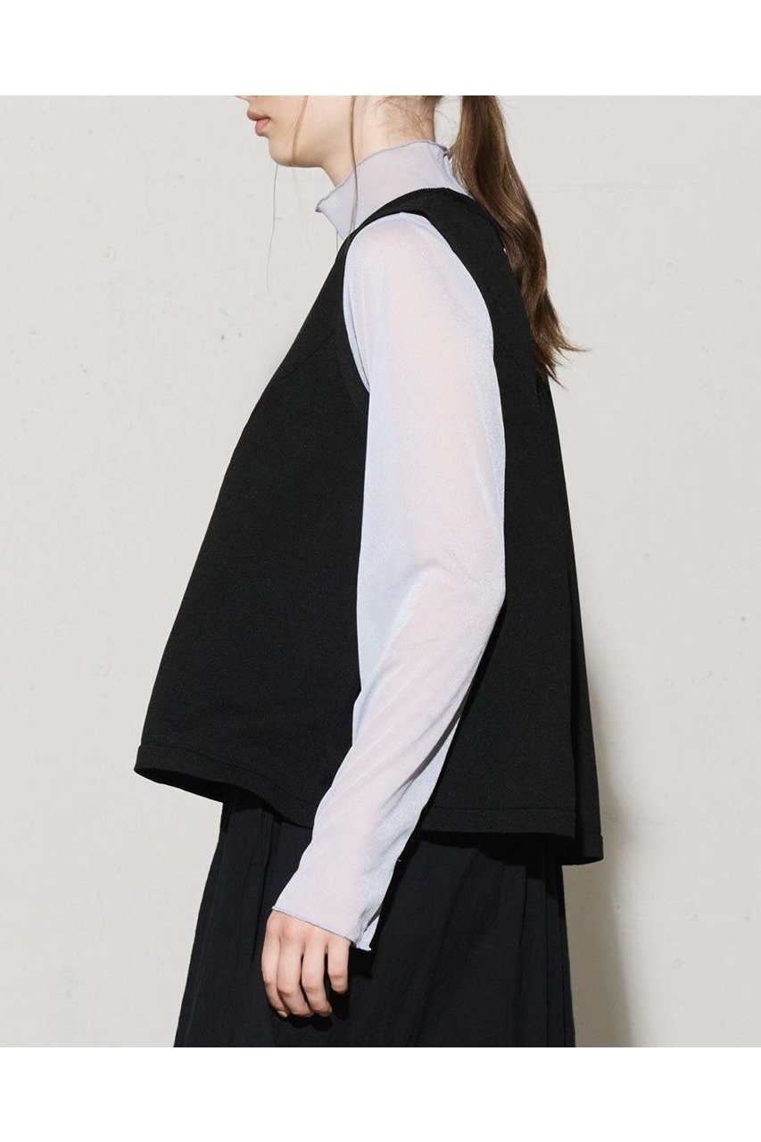 【ミディウミソリッド/MIDIUMISOLID】のn/s flare vest ベスト 人気、トレンドファッション・服の通販 founy(ファニー) 　ファッション　Fashion　レディースファッション　WOMEN　トップス・カットソー　Tops/Tshirt　ニット　Knit Tops　ベスト/ジレ　Gilets/Vests　プルオーバー　Pullover　カットソー　Cut And Sew　バランス　Balance　フェミニン　Feminine　フレア　Flare　ベスト　Vest　夏　Summer　春　Spring　other-8|ID: prp329100003874195 ipo3291000000031820907