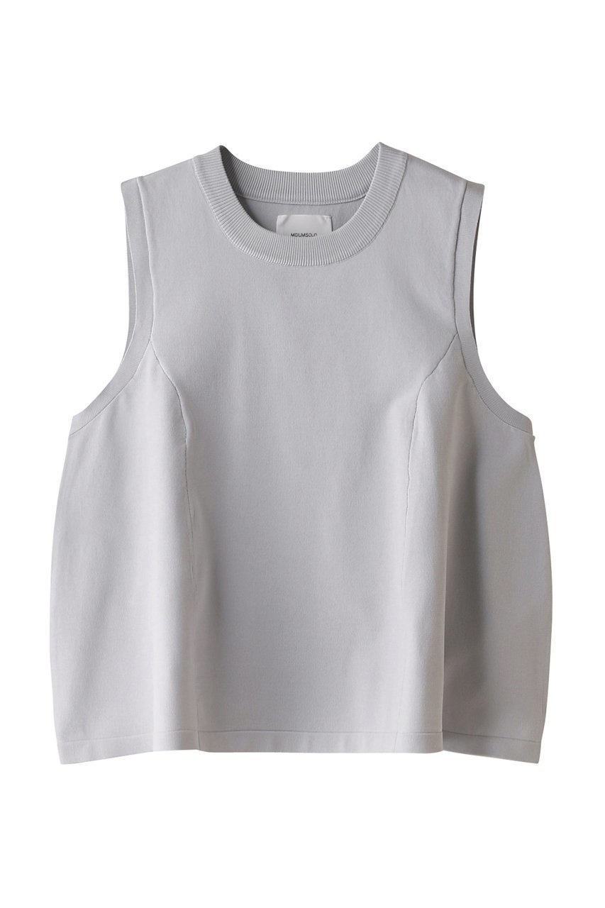 【ミディウミソリッド/MIDIUMISOLID】のn/s flare vest ベスト インテリア・キッズ・メンズ・レディースファッション・服の通販 founy(ファニー) 　ファッション　Fashion　レディースファッション　WOMEN　トップス・カットソー　Tops/Tshirt　ニット　Knit Tops　ベスト/ジレ　Gilets/Vests　プルオーバー　Pullover　カットソー　Cut And Sew　バランス　Balance　フェミニン　Feminine　フレア　Flare　ベスト　Vest　夏　Summer　春　Spring　l.gray|ID: prp329100003874195 ipo3291000000032197009