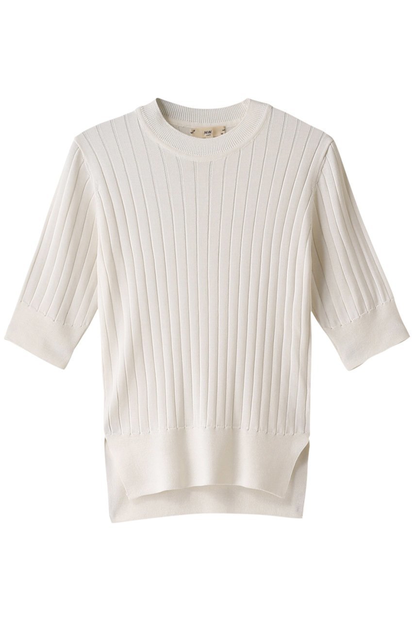 【エムダブリュー/MW】のラウンドネック シルクニット 人気、トレンドファッション・服の通販 founy(ファニー) 　ファッション　Fashion　レディースファッション　Fashion for Women　トップス・カットソー　Cut & Sew Tops　ニット　Knit Tops & Sweaters　カジュアルプルオーバー・ニットトップス　Pullovers & Knit Tops / Casual Pullovers　なめらか　Smooth, Silky Texture　インナー　Innerwear　シルク　Silk, 100% Silk　シンプル　Simple, Minimal　フィット　Fit, Slim Fit　ラウンド　Round, Round Neck　日本製　Made In Japan　 other-1|ID: prp329100003875958 ipo3291000000032948495