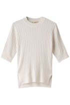 【エムダブリュー/MW】のラウンドネック シルクニット 人気、トレンドファッション・服の通販 founy(ファニー) ファッション Fashion レディースファッション Fashion for Women トップス・カットソー Cut & Sew Tops ニット Knit Tops & Sweaters カジュアルプルオーバー・ニットトップス Pullovers & Knit Tops / Casual Pullovers なめらか Smooth, Silky Texture インナー Innerwear シルク Silk, 100% Silk シンプル Simple, Minimal フィット Fit, Slim Fit ラウンド Round, Round Neck 日本製 Made In Japan thumbnail ホワイト|ID: prp329100003875958 ipo3291000000036098742