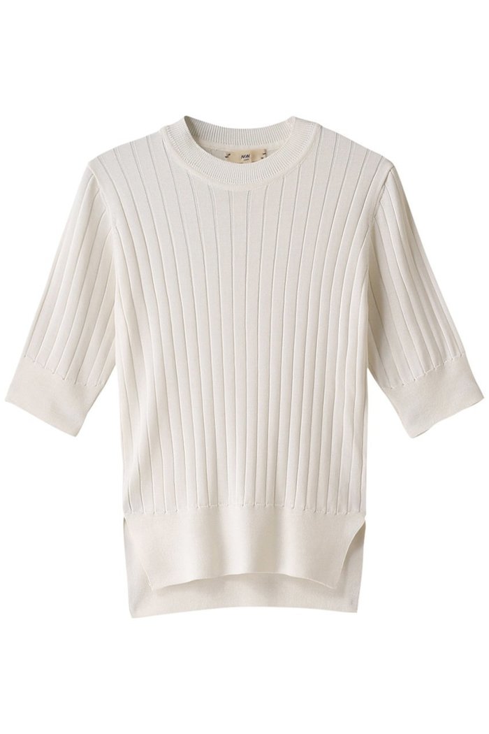 【エムダブリュー/MW】のラウンドネック シルクニット インテリア・キッズ・メンズ・レディースファッション・服の通販 founy(ファニー) https://founy.com/ ファッション Fashion レディースファッション Fashion for Women トップス・カットソー Cut & Sew Tops ニット Knit Tops & Sweaters カジュアルプルオーバー・ニットトップス Pullovers & Knit Tops / Casual Pullovers なめらか Smooth, Silky Texture インナー Innerwear シルク Silk, 100% Silk シンプル Simple, Minimal フィット Fit, Slim Fit ラウンド Round, Round Neck 日本製 Made In Japan |ID: prp329100003875958 ipo3291000000036896607