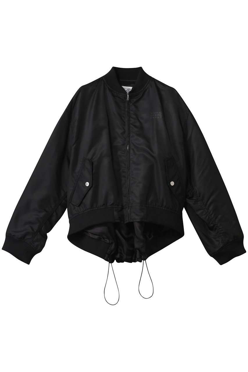 【エムエム6 メゾン マルタン マルジェラ/MM6 Maison Martin Margiela】のスポーツジャケット インテリア・キッズ・メンズ・レディースファッション・服の通販 founy(ファニー) 　ファッション　Fashion　レディースファッション　Fashion for Women　アウター　Coat / Outerwear Collection　レディースジャケット・軽アウター　Jackets　ショート　Short, Short Length　ジャケット　Jacket, Outerwear　スポーツ　Sports, Activewear　トレンド　Trend, Trending Now　フェミニン　Feminine, Girly　ミリタリー　Military, Army Style　ブラック/ブラック|ID: prp329100003875960 ipo3291000000032912568