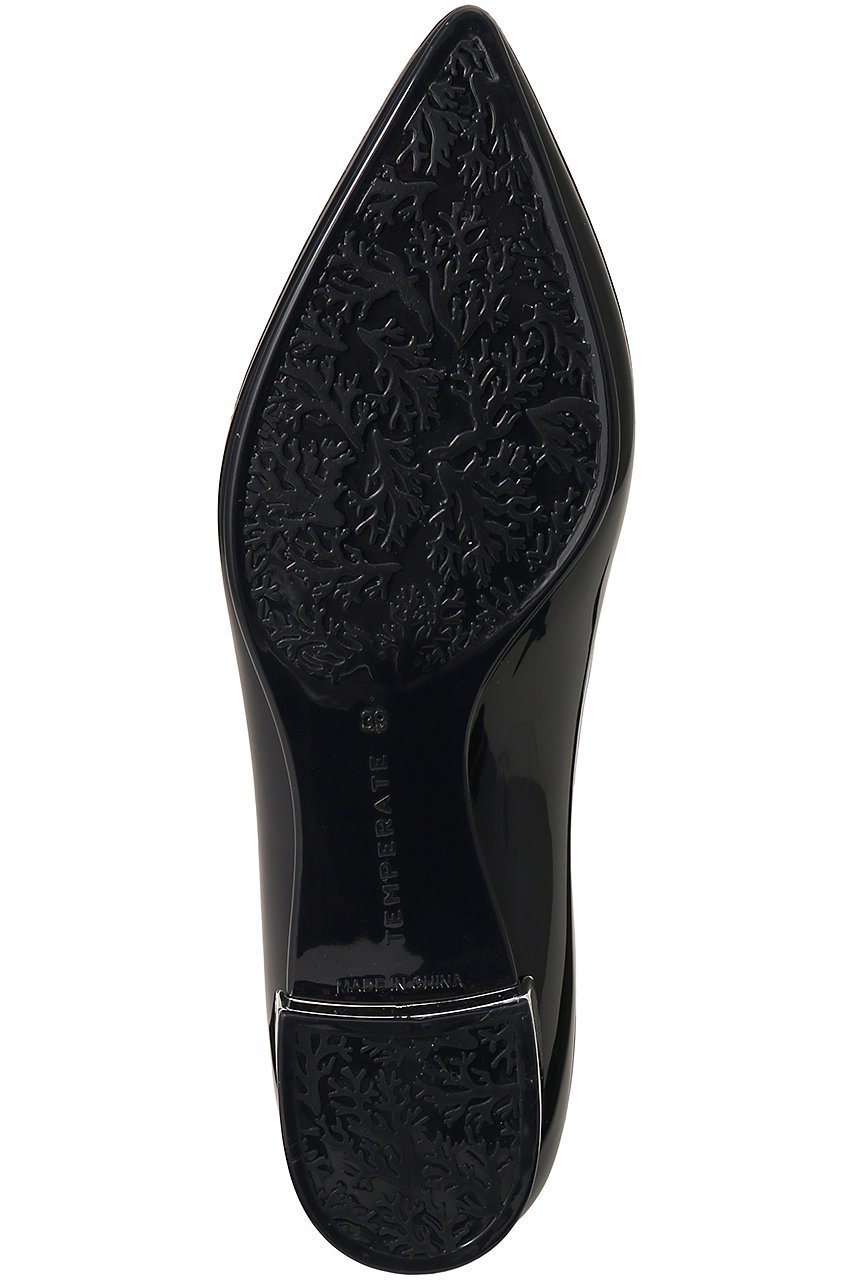 【テンパレイト/TEMPERATE】のSTELLA シルバーヒール ポインテッドパンプス(レイン対応) 人気、トレンドファッション・服の通販 founy(ファニー) 　ファッション　Fashion　レディースファッション　Fashion for Women　インソール　Shoe Insole　シューズ　Shoes, Footwear　シルバー　Silver, Metallic Silver　チャーム　Charm, Pendant　プレーン　Plain, Simple　ラバー　Rubber, Rubber Sole　レイン　Rain, Rainproof　エレガント 上品　Elegant　other-6|ID: prp329100003875970 ipo3291000000036659415