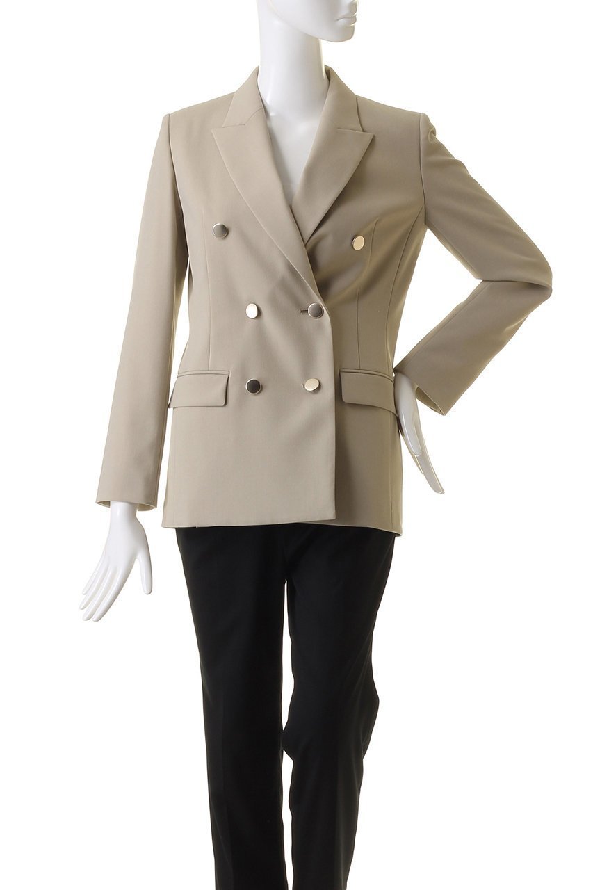 【アルアバイル/allureville】のリオペルダブル6ツ釦ジャケット 人気、トレンドファッション・服の通販 founy(ファニー) 　ファッション　Fashion　レディースファッション　Fashion for Women　アウター　Coat / Outerwear Collection　レディースジャケット・軽アウター　Jackets　シェイプ　Shape, Slim Fit　ジャケット　Jacket, Outerwear　ダブル　Double, Double-Breasted　エレガント 上品　Elegant　人気　Popular, Best Seller　定番　Standard, Basic Item　other-2|ID: prp329100003876007 ipo3291000000036521106