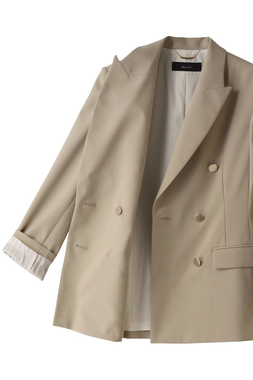 【アルアバイル/allureville】のリオペルダブル6ツ釦ジャケット 人気、トレンドファッション・服の通販 founy(ファニー) 　ファッション　Fashion　レディースファッション　Fashion for Women　アウター　Coat / Outerwear Collection　レディースジャケット・軽アウター　Jackets　シェイプ　Shape, Slim Fit　ジャケット　Jacket, Outerwear　ダブル　Double, Double-Breasted　エレガント 上品　Elegant　人気　Popular, Best Seller　定番　Standard, Basic Item　other-6|ID: prp329100003876007 ipo3291000000036521110