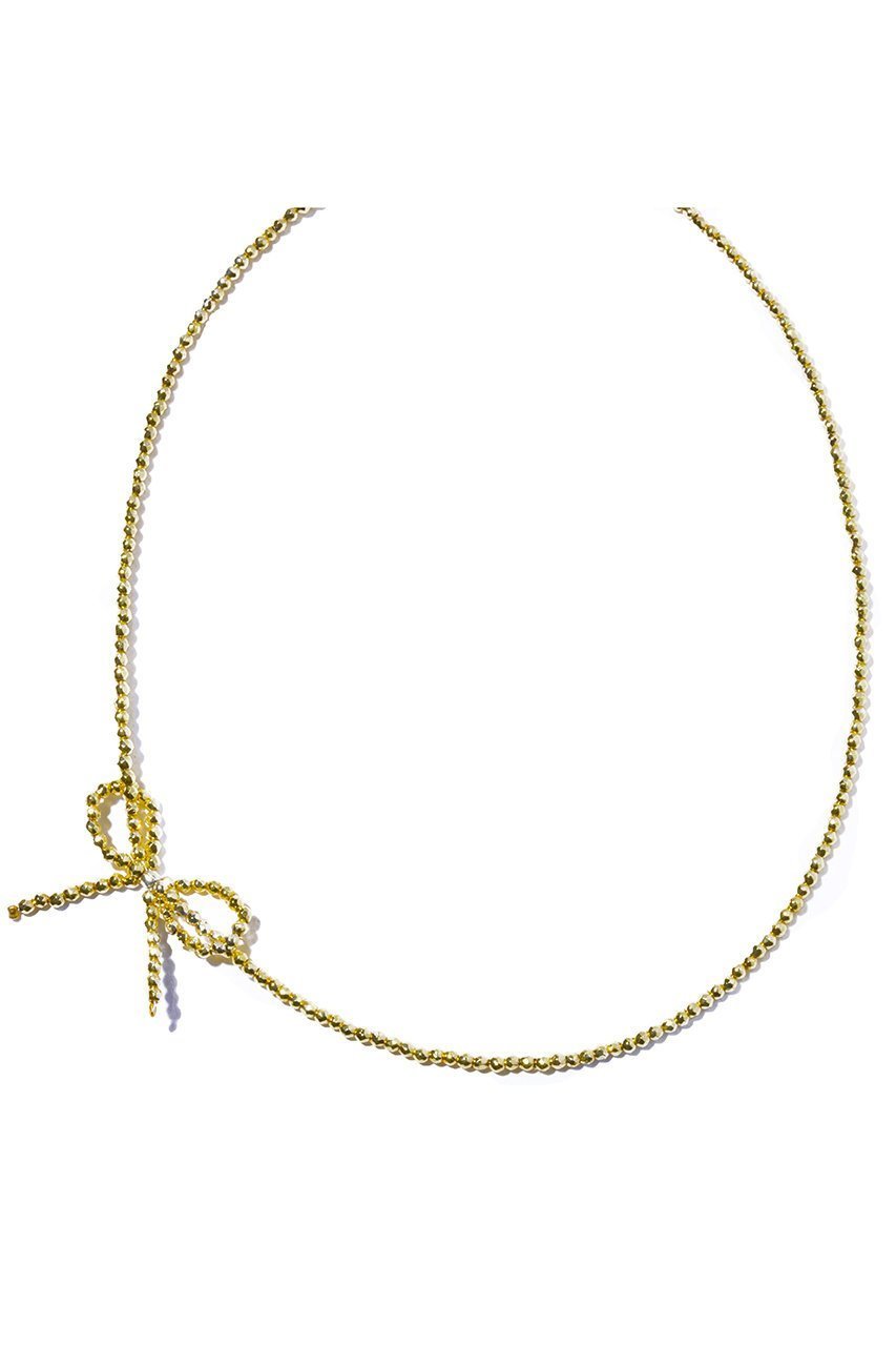 【ルボンボン/les bonbon】のwaltz dore ネックレス 人気、トレンドファッション・服の通販 founy(ファニー) 　ファッション　Fashion　レディースファッション　Fashion for Women　ジュエリー　Jewelry　ネックレス　Necklaces & Pendants　ショート　Short, Short Length　デニム　Denim, Jeans Material　ネックレス　Necklace, Pendant Necklace　リボン　Ribbon, Bow　エレガント 上品　Elegant　 other-1|ID: prp329100003876032 ipo3291000000035761979