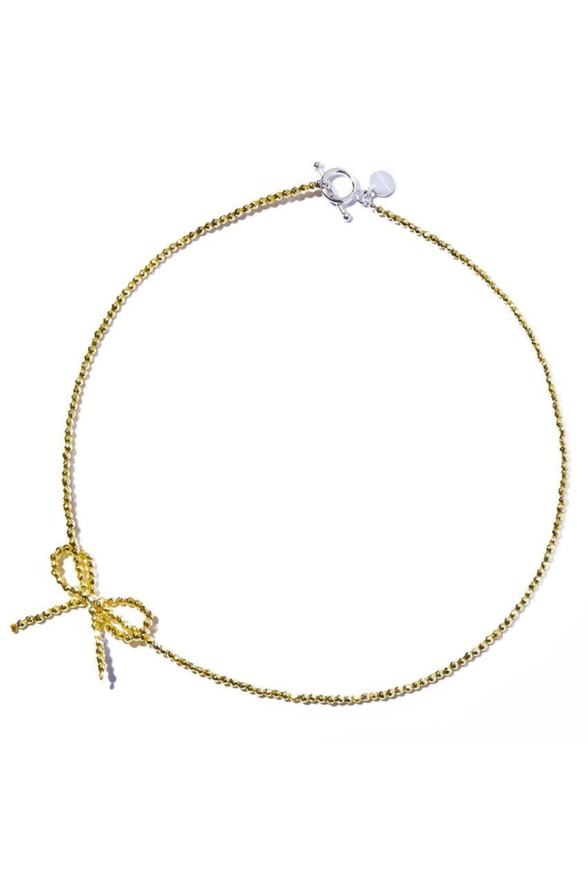 【ルボンボン/les bonbon】のwaltz dore ネックレス 人気、トレンドファッション・服の通販 founy(ファニー) 　ファッション　Fashion　レディースファッション　Fashion for Women　ジュエリー　Jewelry　ネックレス　Necklaces & Pendants　ショート　Short, Short Length　デニム　Denim, Jeans Material　ネックレス　Necklace, Pendant Necklace　リボン　Ribbon, Bow　エレガント 上品　Elegant　other-3|ID: prp329100003876032 ipo3291000000035761985