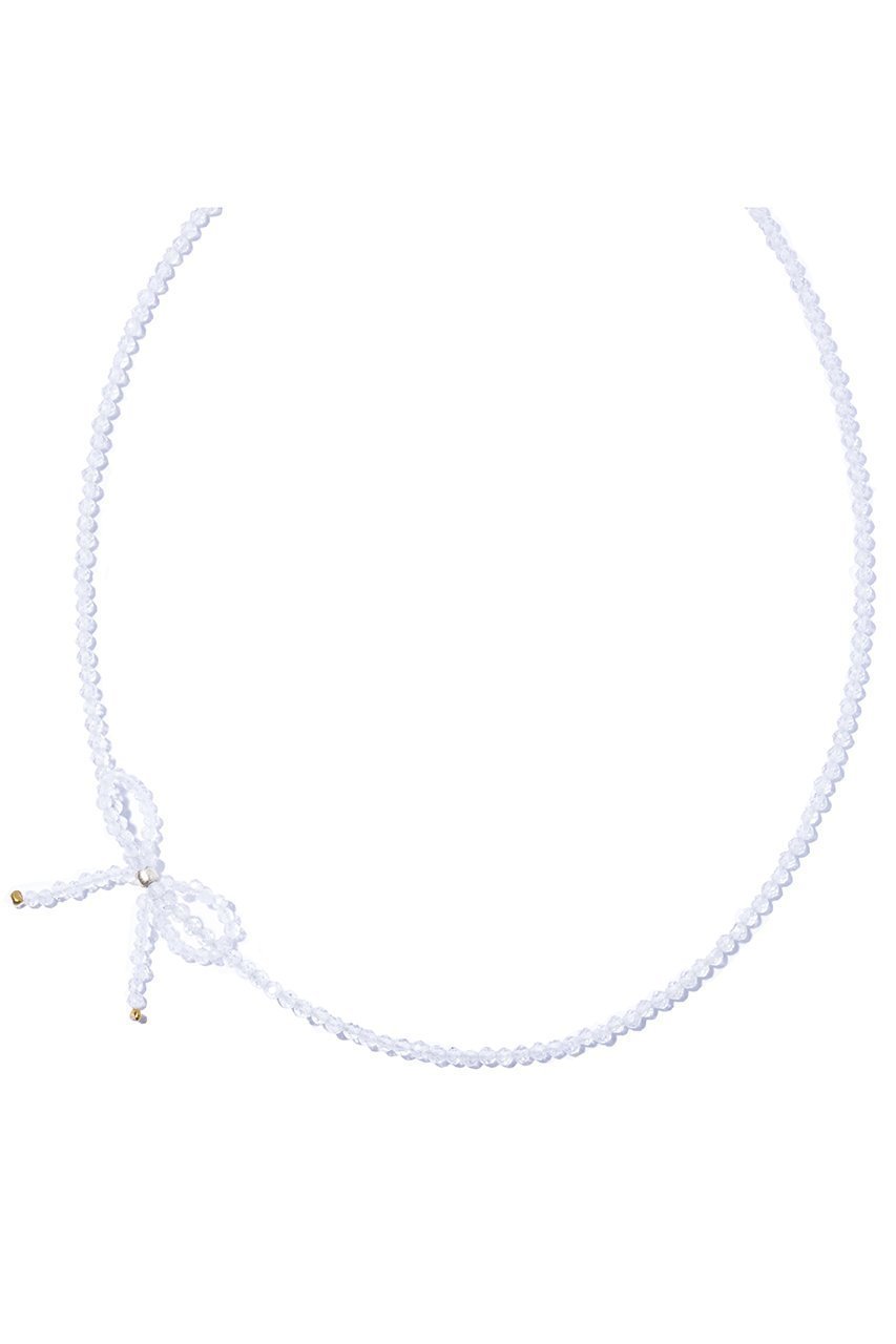 【ルボンボン/les bonbon】のwaltz crystal ネックレス インテリア・キッズ・メンズ・レディースファッション・服の通販 founy(ファニー) 　ファッション　Fashion　レディースファッション　Fashion for Women　ジュエリー　Jewelry　ネックレス　Necklaces & Pendants　クリスタル　Crystal, Swarovski　デコルテ　Décolleté, Neckline　ネックレス　Necklace, Pendant Necklace　モノトーン　Monotone, Black and White　クリア|ID: prp329100003876034 ipo3291000000035761999