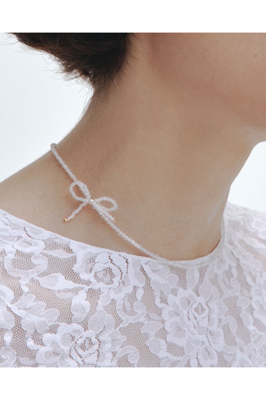 【ルボンボン/les bonbon】のwaltz crystal ネックレス 人気、トレンドファッション・服の通販 founy(ファニー) 　ファッション　Fashion　レディースファッション　Fashion for Women　ジュエリー　Jewelry　ネックレス　Necklaces & Pendants　クリスタル　Crystal, Swarovski　デコルテ　Décolleté, Neckline　ネックレス　Necklace, Pendant Necklace　モノトーン　Monotone, Black and White　other-2|ID: prp329100003876034 ipo3291000000035762000