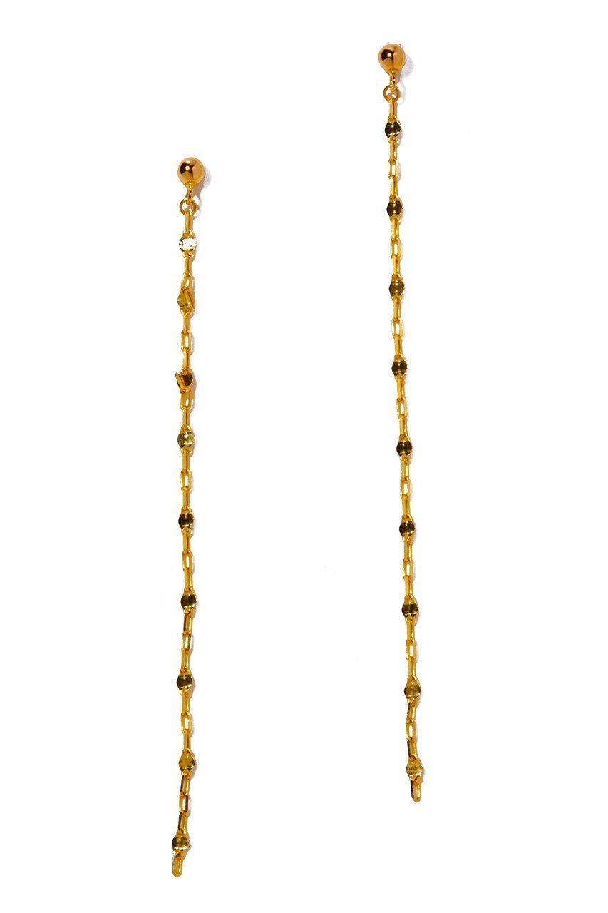 【ルボンボン/les bonbon】のnoble ピアス インテリア・キッズ・メンズ・レディースファッション・服の通販 founy(ファニー) 　ファッション　Fashion　レディースファッション　Fashion for Women　ジュエリー　Jewelry　ファッションリング　Fashion Rings　イヤリング・フープ・ドロップタイプ　Hoop, Drop & Clip Earrings　イヤリング　Earrings　スリーブ　Sleeve, Long Sleeve / Short Sleeve　チェーン　Chain, Chain Strap　フラット　Flat, Flat Shoes　リュクス　Luxury, Elegant, High-End, Chic　ゴールド|ID: prp329100003876036 ipo3291000000035567708