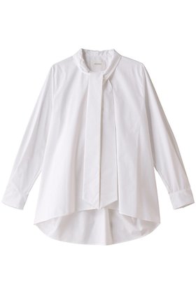 【ミディウミソリッド/MIDIUMISOLID】のbow-tie shirt シャツ 人気、トレンドファッション・服の通販 founy(ファニー) ファッション Fashion レディースファッション WOMEN トップス・カットソー Tops/Tshirt シャツ/ブラウス Shirts/Blouses おすすめ Recommend ギャザー Gather クール Cool スリーブ Sleeve フレア Flare リボン Ribbon ロング Long エレガント 上品 Elegant |ID:prp329100003876048