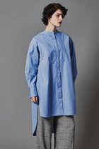 【オブリオ/AUBRIOT】のイタリアンロンドンストライプ ロングシャツ ブルー(092)|ID: prp329100003876065 ipo3291000000035083872