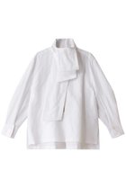 【オブリオ/AUBRIOT】のALBINIリッチクロス ブラウス 人気、トレンドファッション・服の通販 founy(ファニー) ファッション Fashion レディースファッション Ladies' Fashion Online トップス・カットソー Tops/Tshirt シャツ/ブラウス Shirts/Blouses ロング / Tシャツ T-Shirts カットソー Cut and Sewn スタイリッシュ Stylish スリーブ Sleeve トレンド Trend リボン Ribbon ロング Long thumbnail オフホワイト|ID: prp329100003876066 ipo3291000000032613423