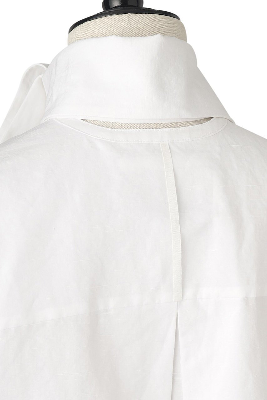 【オブリオ/AUBRIOT】のALBINIリッチクロス ブラウス 人気、トレンドファッション・服の通販 founy(ファニー) 　ファッション　Fashion　レディースファッション　Fashion for Women　トップス・カットソー　Cut & Sew Tops　シャツ・ブラウス・オフィスカジュアル　Elegant Blouses & Button-Ups　ロングTシャツ・Tシャツ　Longline T-Shirts & Tees　カットソー・ベーシックTシャツ　Cut-and-Sewn Tops / Stretch Tees & Basics　スタイリッシュ　Stylish, Fashionable　スリーブ　Sleeve, Long Sleeve / Short Sleeve　トレンド　Trend, Trending Now　リボン　Ribbon, Bow　ロング　Long, Long-Length　other-5|ID: prp329100003876066 ipo3291000000035952067