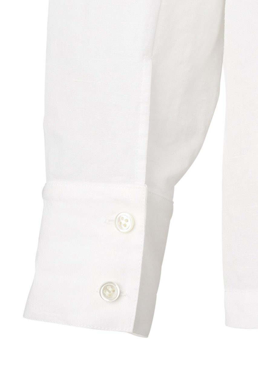 【オブリオ/AUBRIOT】のALBINIリッチクロス ブラウス 人気、トレンドファッション・服の通販 founy(ファニー) 　ファッション　Fashion　レディースファッション　Fashion for Women　トップス・カットソー　Cut & Sew Tops　シャツ・ブラウス・オフィスカジュアル　Elegant Blouses & Button-Ups　ロングTシャツ・Tシャツ　Longline T-Shirts & Tees　カットソー・ベーシックTシャツ　Cut-and-Sewn Tops / Stretch Tees & Basics　スタイリッシュ　Stylish, Fashionable　スリーブ　Sleeve, Long Sleeve / Short Sleeve　トレンド　Trend, Trending Now　リボン　Ribbon, Bow　ロング　Long, Long-Length　other-7|ID: prp329100003876066 ipo3291000000035952069